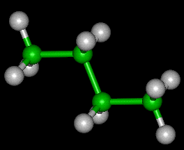 Butane Molecule -- Chemical and Physical Properties