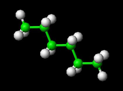 The Hexane Molecule